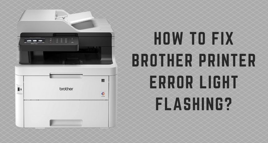 Printer Error Light Flashing