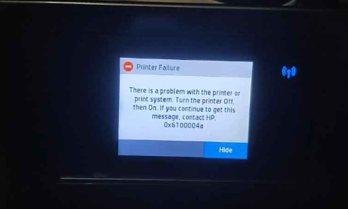 Facing Printhead Error Message on HP Printers